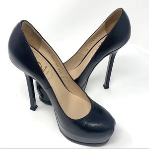 YVES SAINT LAURENT Tribtoo Black stilettos…